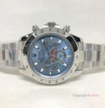 Rolex Ice Blue Daytona Watch Replica Stainless Steel 40mm